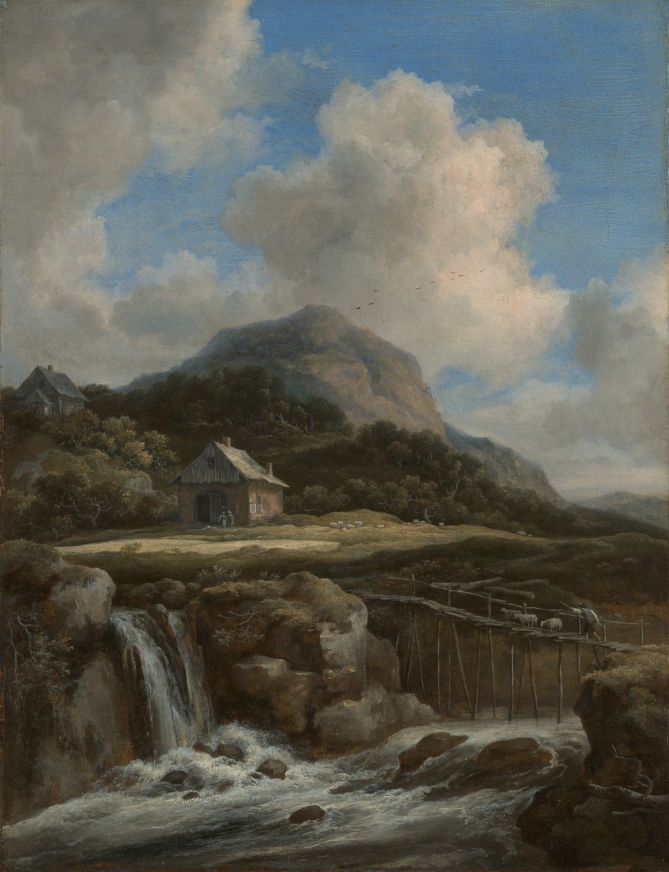 Bergstrom, 1670er Jahre von Jacob van Ruisdael