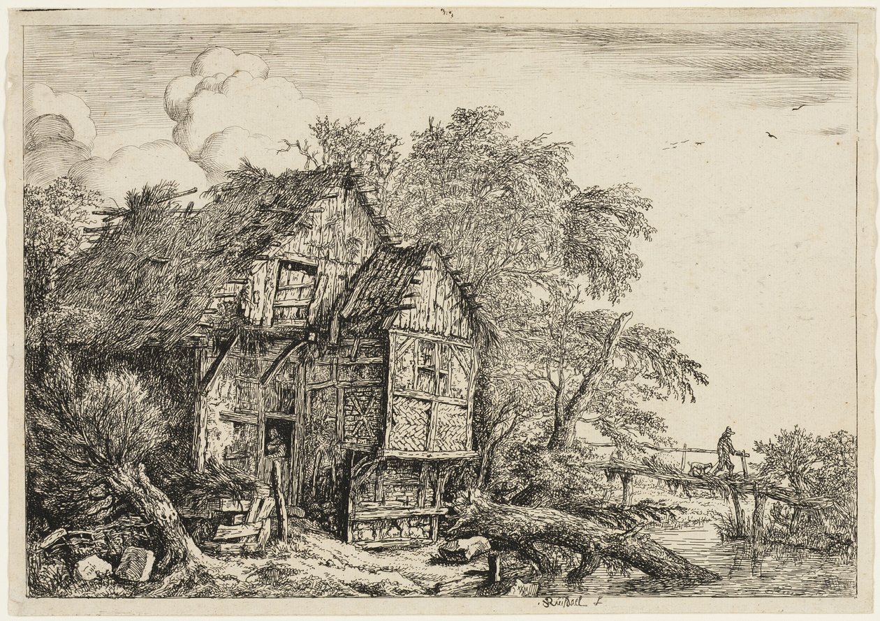 Die kleine Brücke von Jacob van Ruisdael