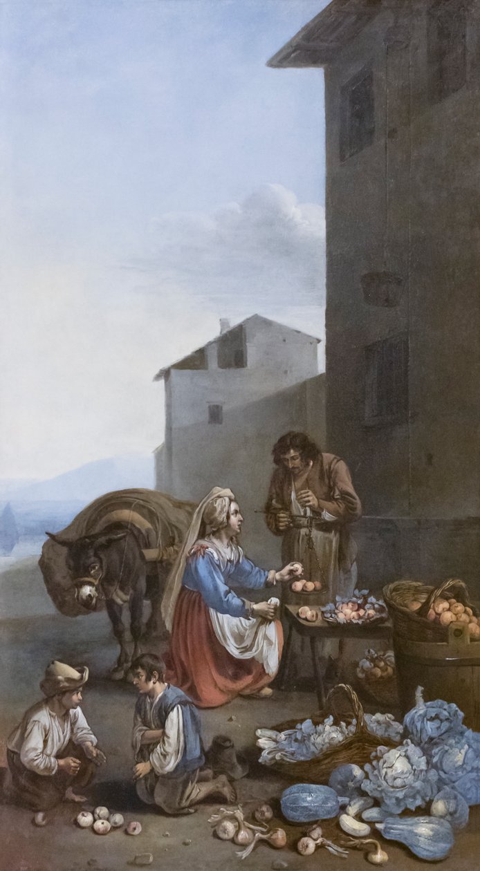 Obstverkäuferin von Jacob van Staverden