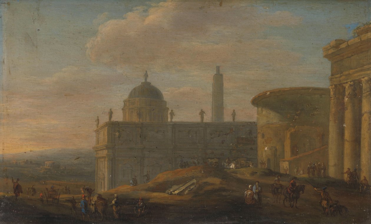 Italienische Stadtansicht von Jacob van der Ulft