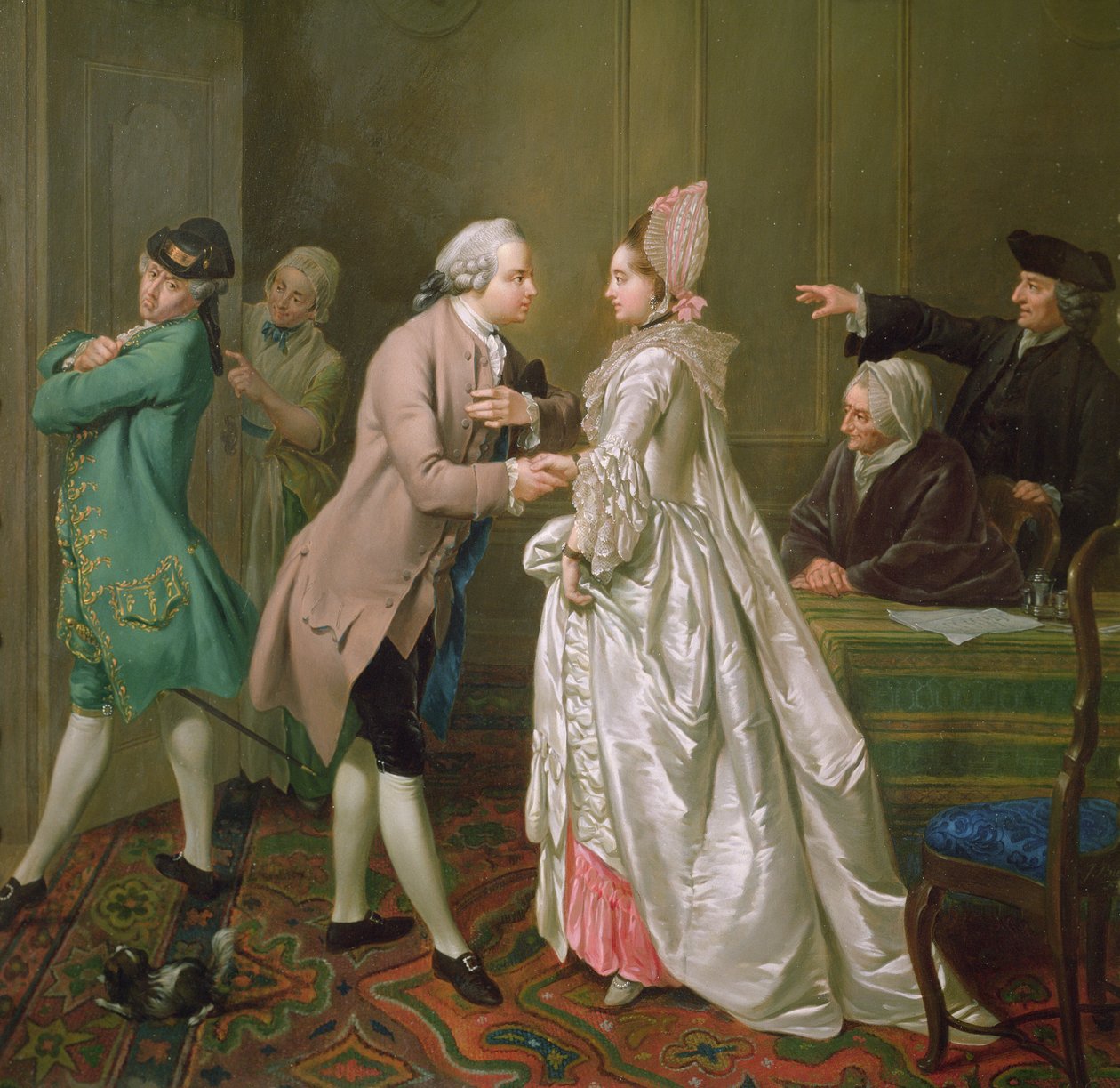 Die Verlobung, 1774 von Jacobus Buys