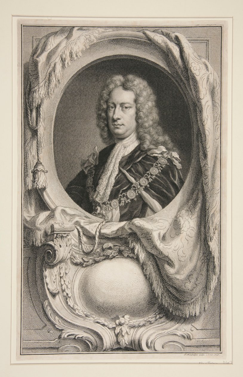 Porträt von Jacobus Houbraken