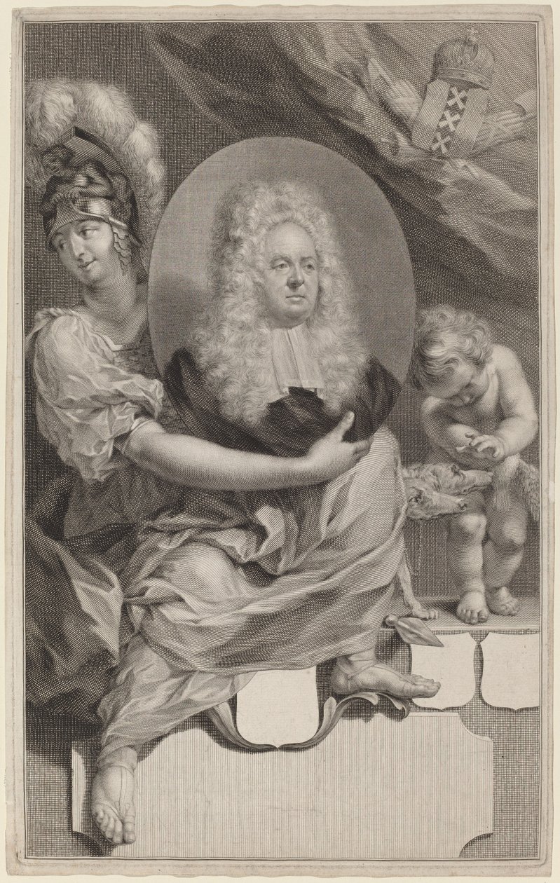Jan Six von Jacobus Houbraken, after Jan Wandelaar