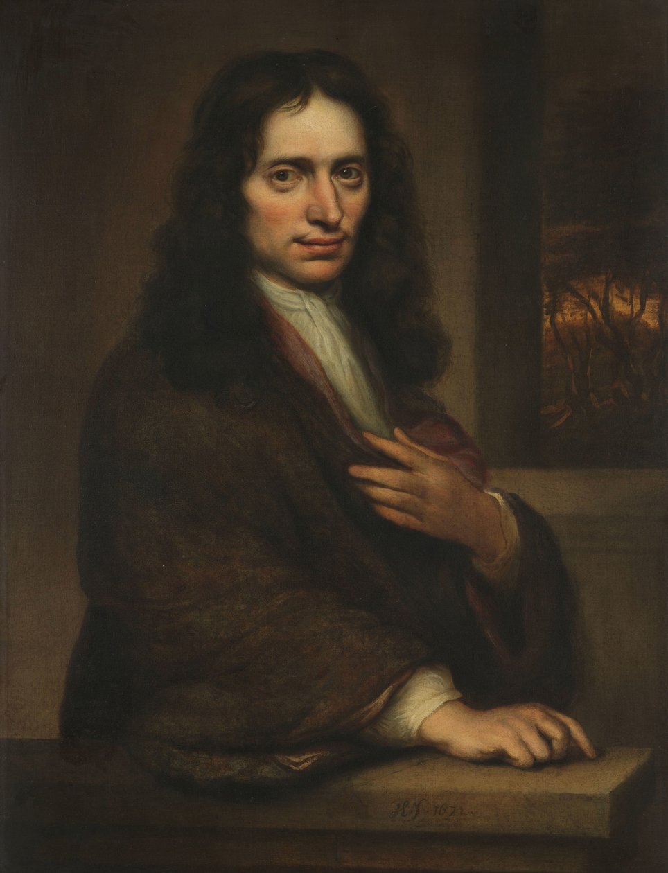 Porträt eines Mannes von Jacobus Levecq