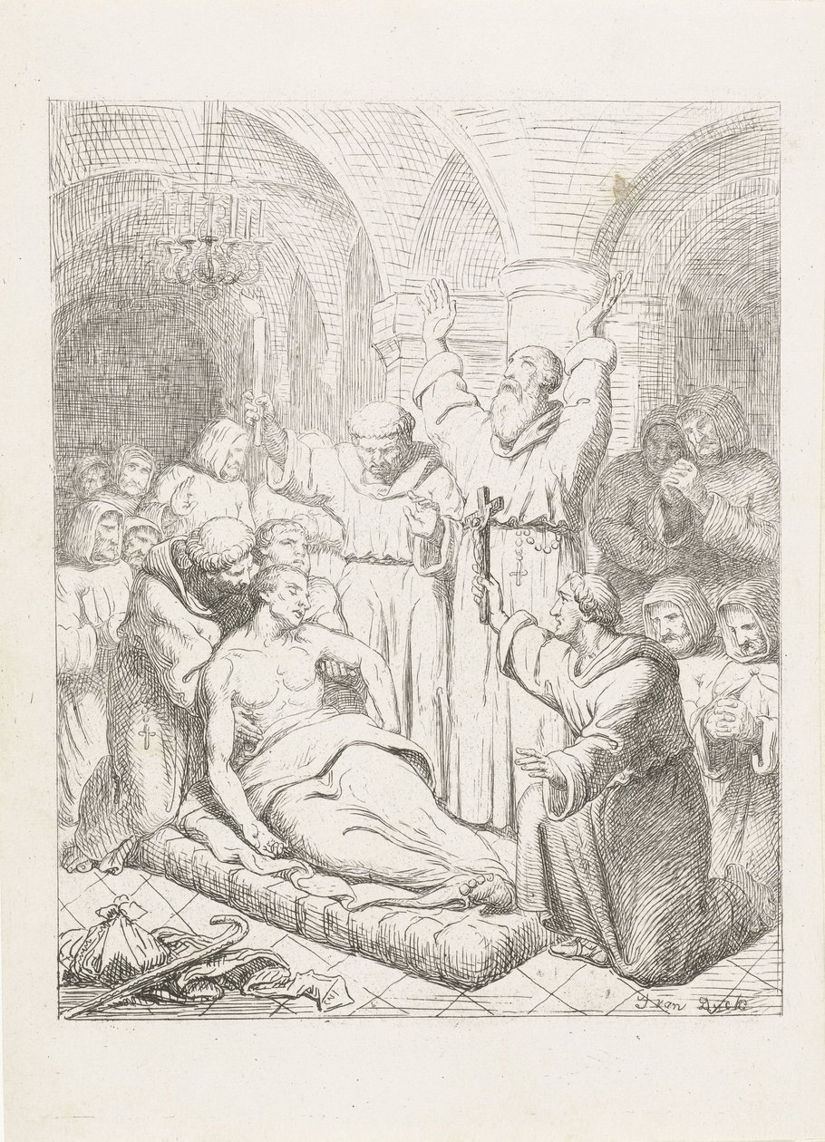 Der Tod von Tiddo Winnenga von Jacobus van Dijck