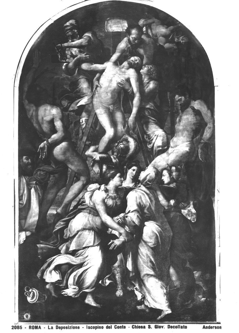 Die Kreuzabnahme von Jacopino del Conte