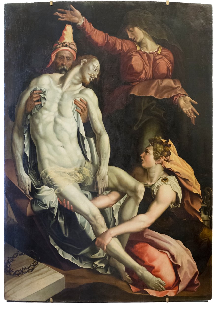 Die Grablegung Christi von Jacopino del Conte