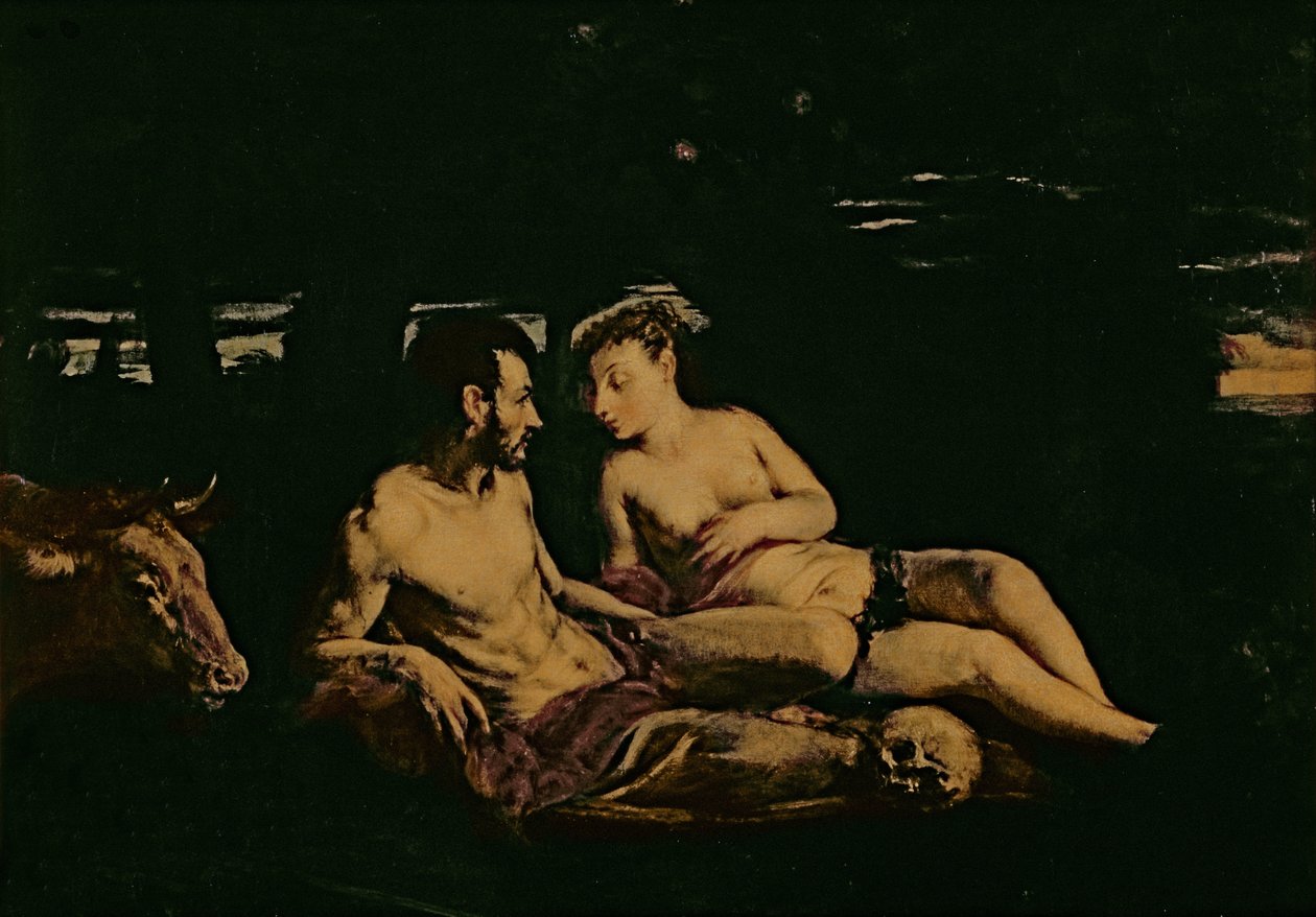 Adam und Eva von Jacopo Bassano