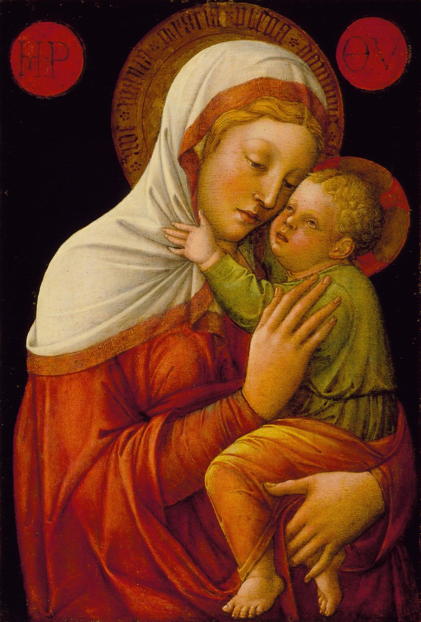 Madonna und Kind, ca. 1465 von Jacopo Bellini