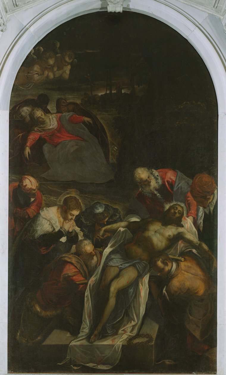 Kreuzabnahme von Jacopo Robusti Tintoretto
