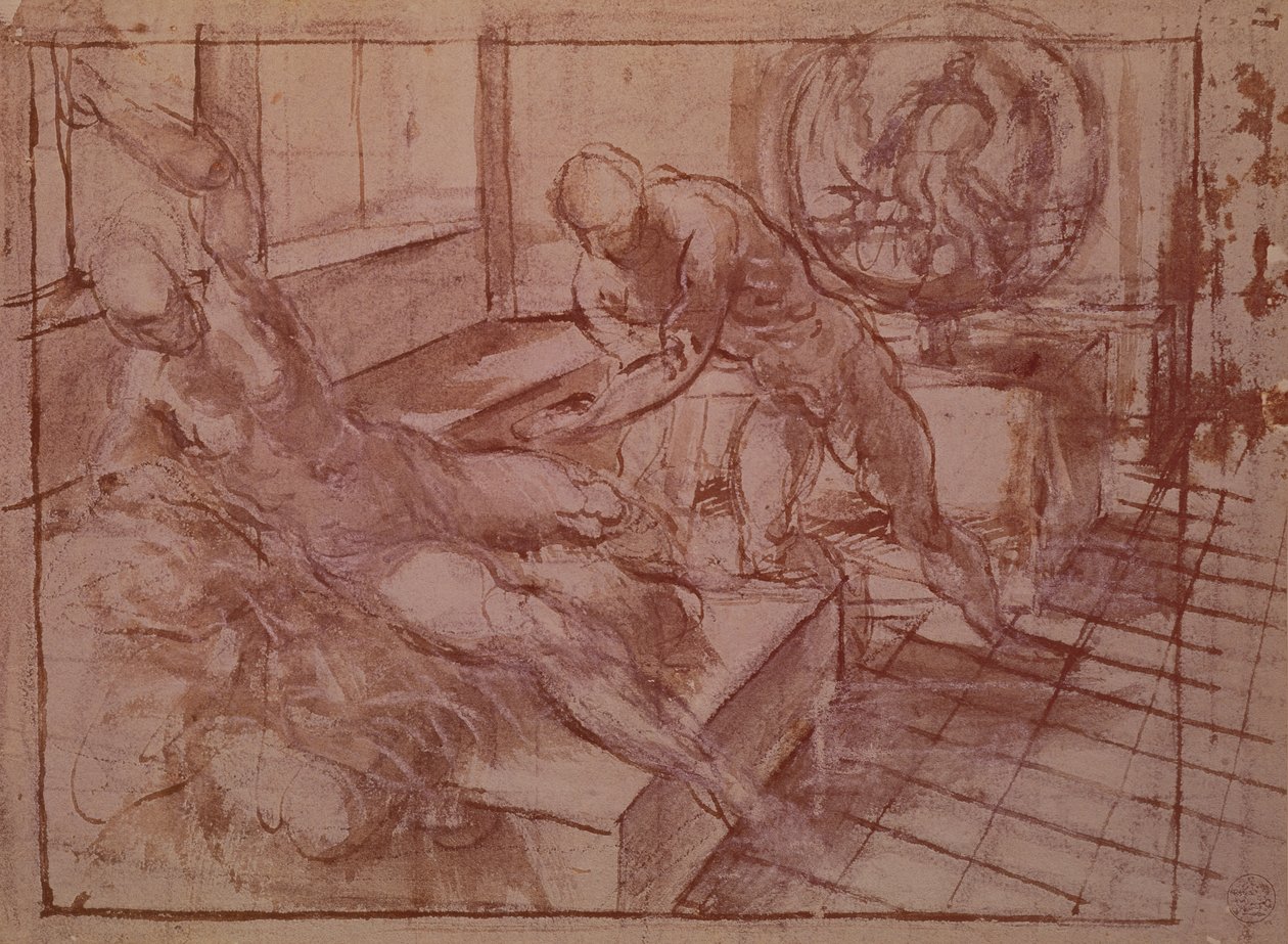 Vulkan und Venus von Jacopo Robusti Tintoretto