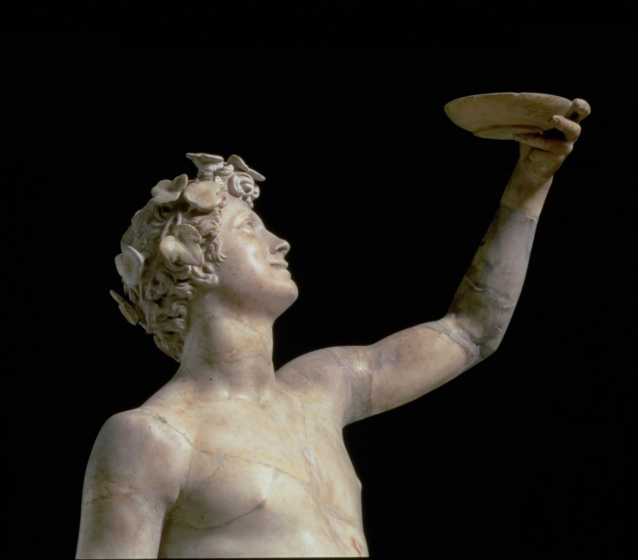 Bacchus (Marmor) von Jacopo Sansovino