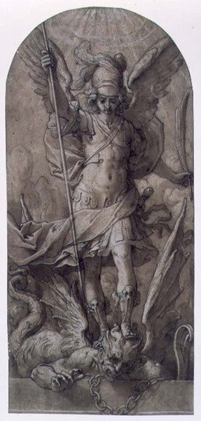 St. Michael von Jacopo (attr.to) Ligozzi