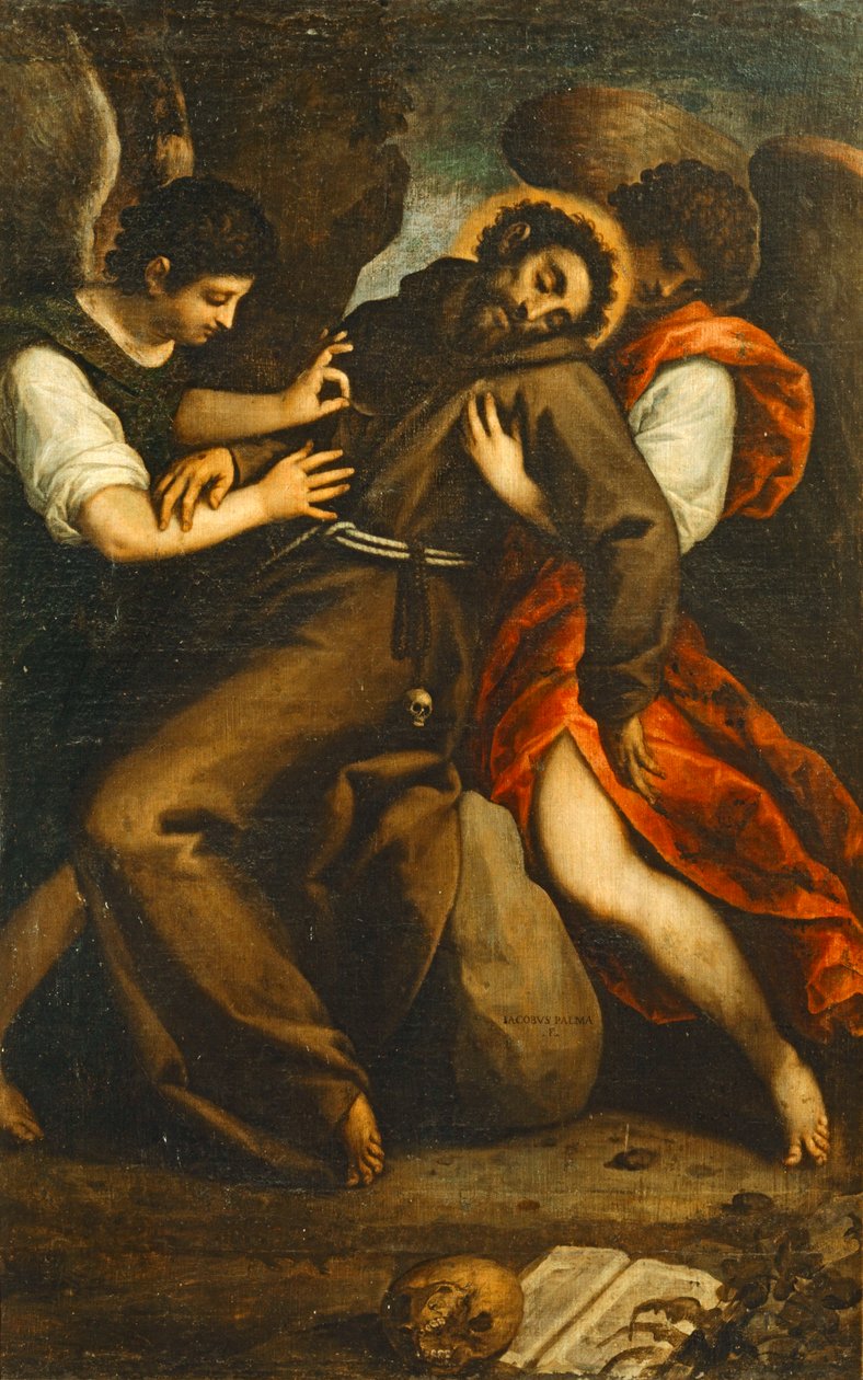 Die Ekstase des Heiligen Franziskus von Jacopo (c.1480 1528) Palma