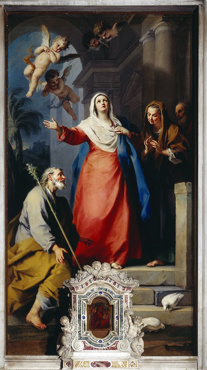 Die Heimsuchung von Jacopo Amigoni