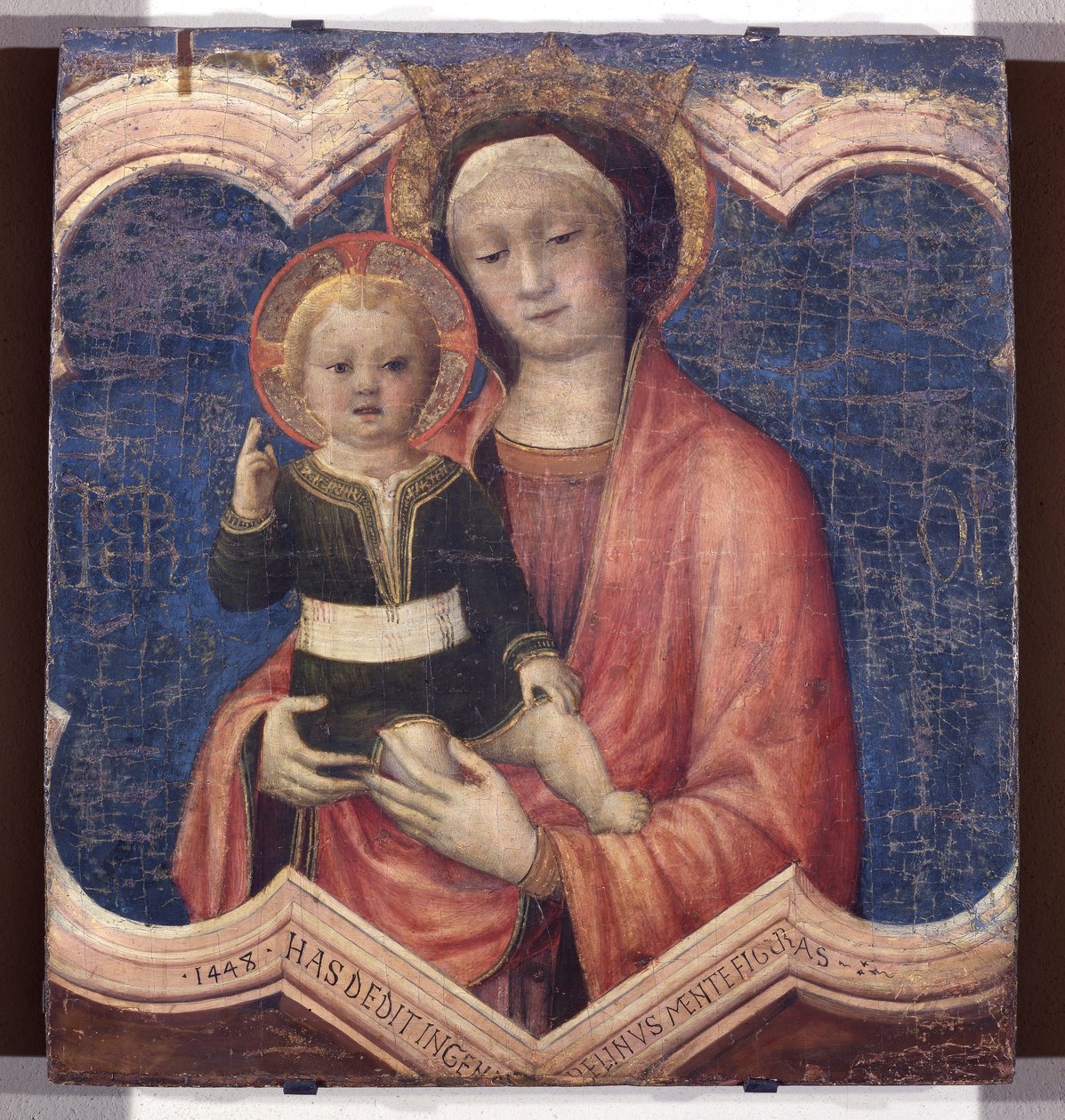 Madonna und Kind, 1448 von Jacopo Bellini