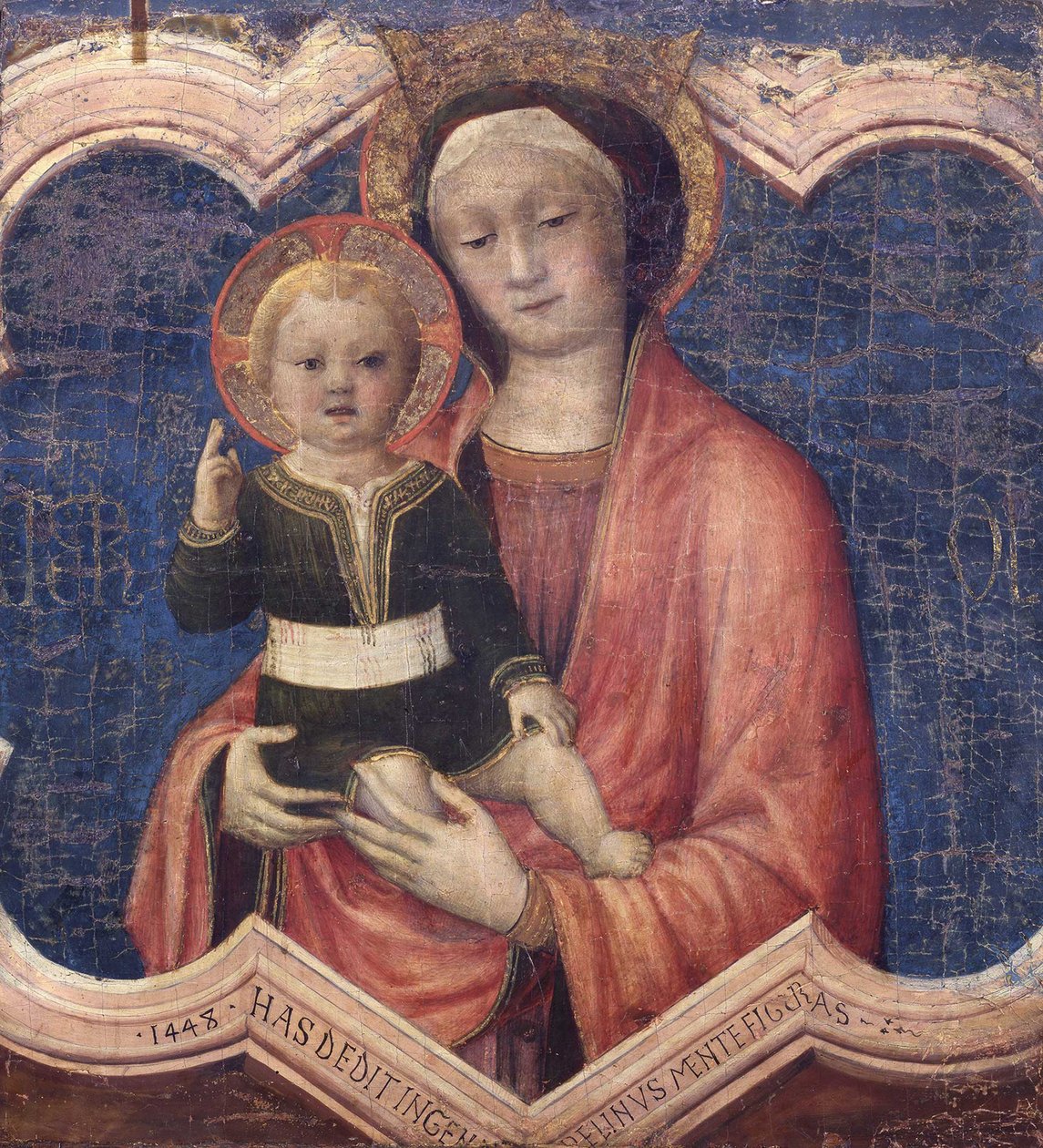 Jungfrau und Kind, 1448 von Jacopo Bellini