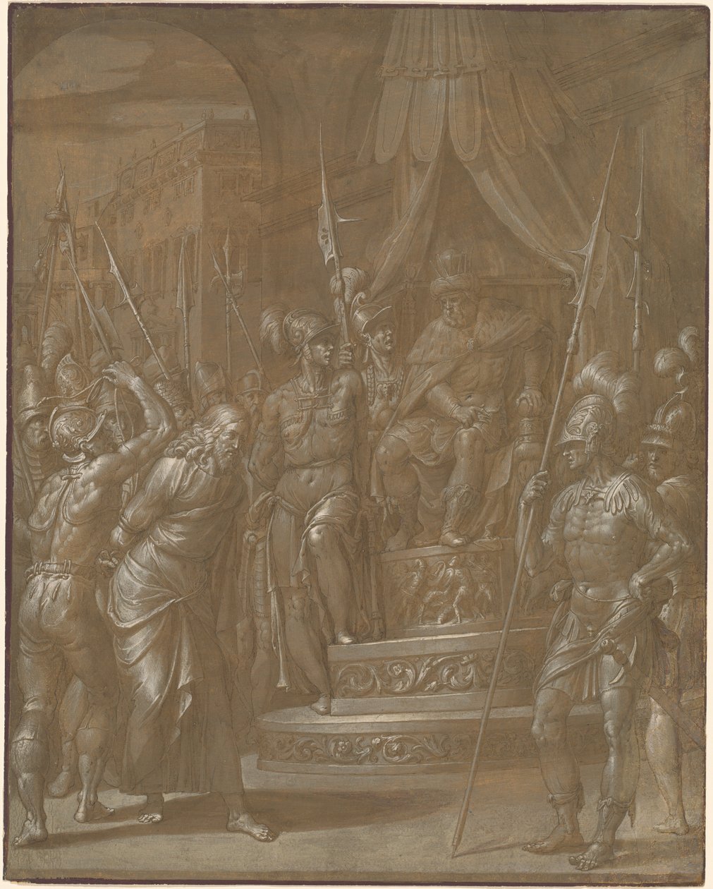Christus vor Herodes von Jacopo Ligozzi