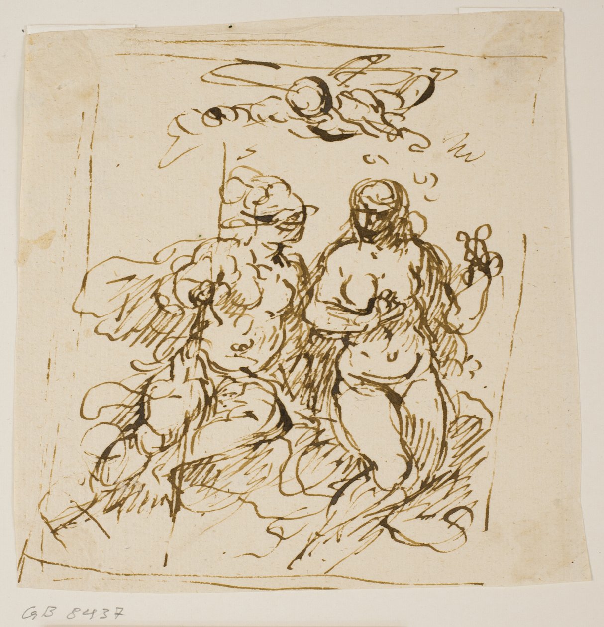 Cupid, Mars und Venus von Jacopo Palma
