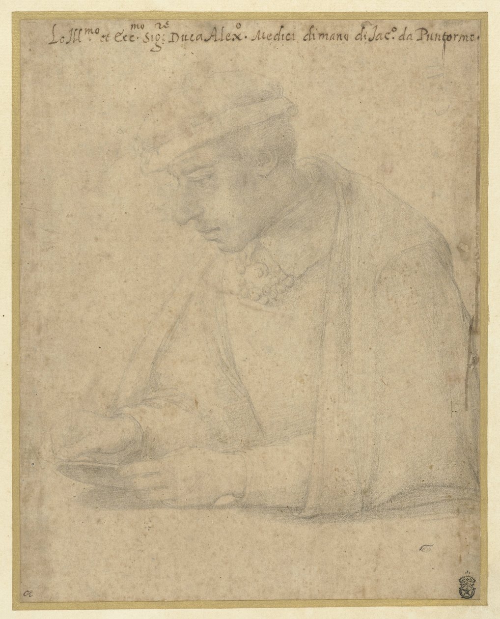 Alessandro de Medici von Jacopo Pontormo