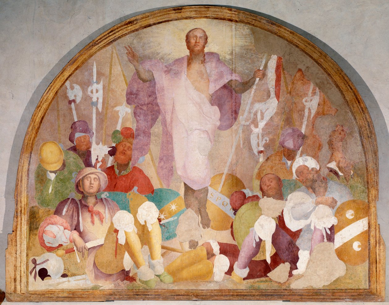 Auferstehung von Jacopo Pontormo