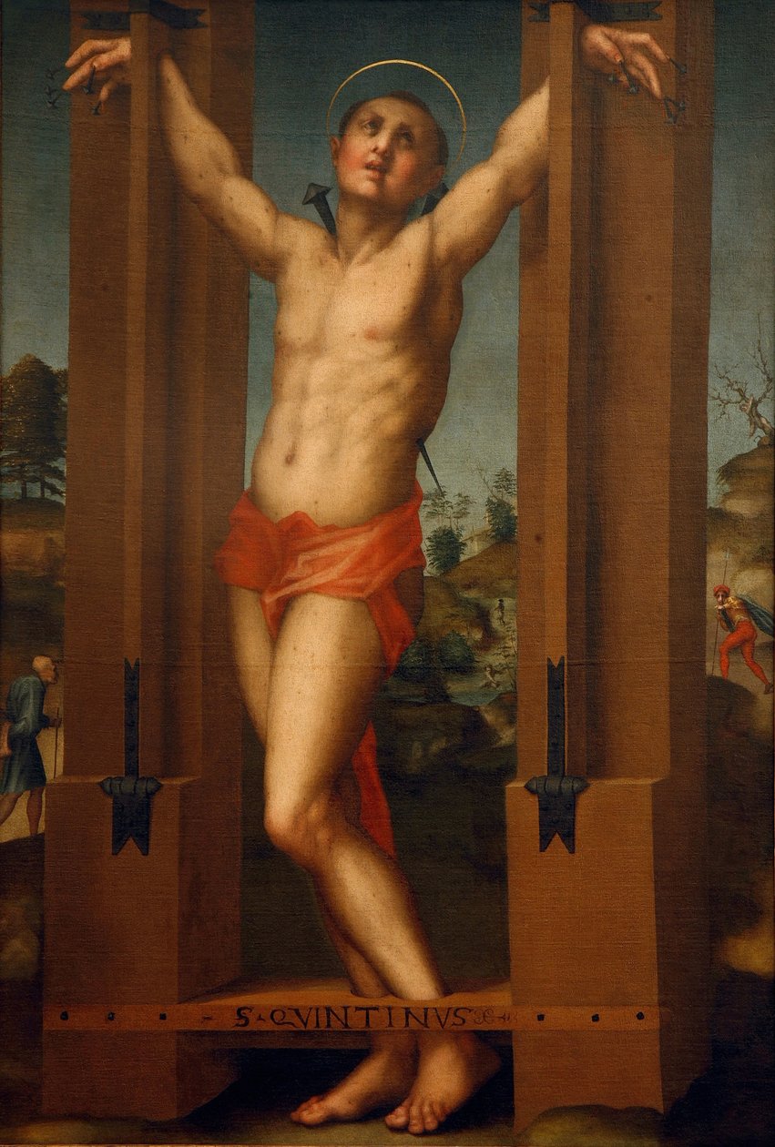 Saint Quentin, 1517 von Jacopo Pontormo
