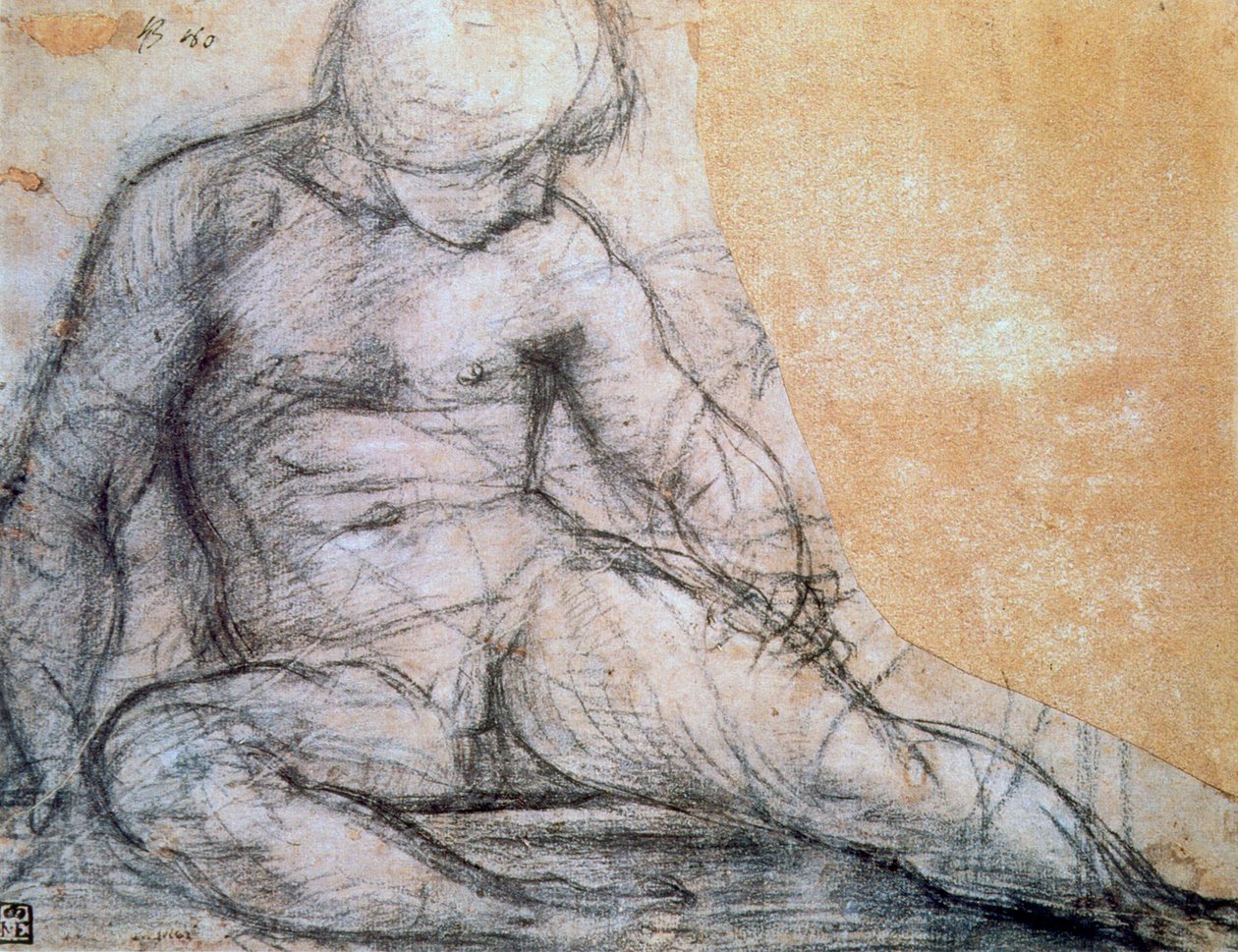 Sitzender Junge von Jacopo Pontormo