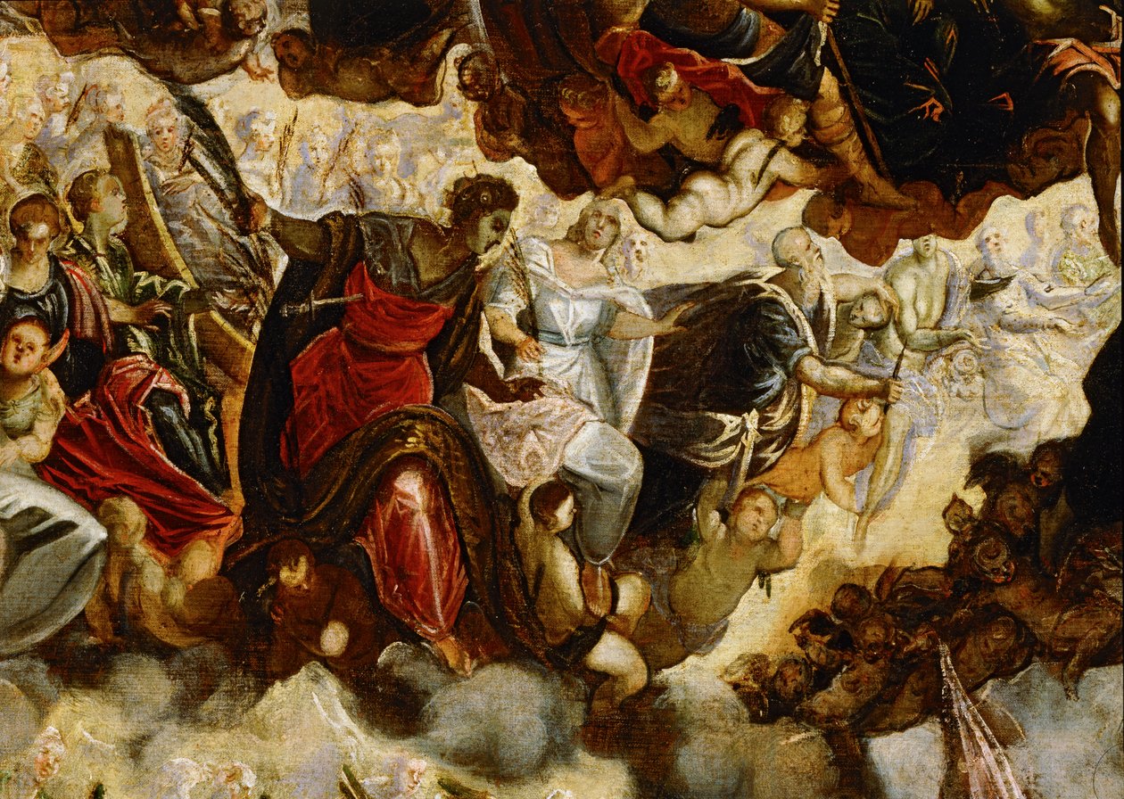 Paradies von Jacopo Robusti Tintoretto