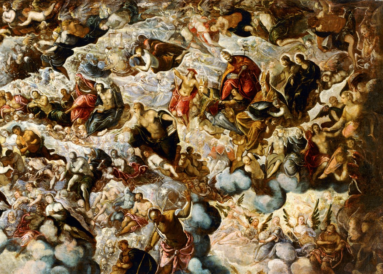 Paradies von Jacopo Robusti Tintoretto