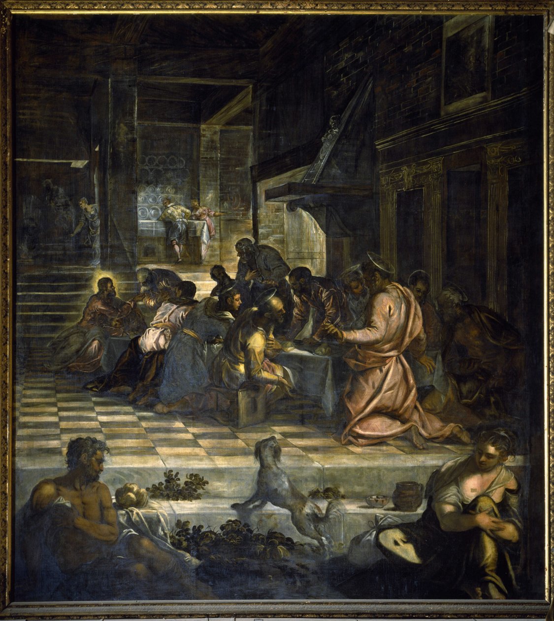 Das letzte Abendmahl von Jacopo Robusti Tintoretto