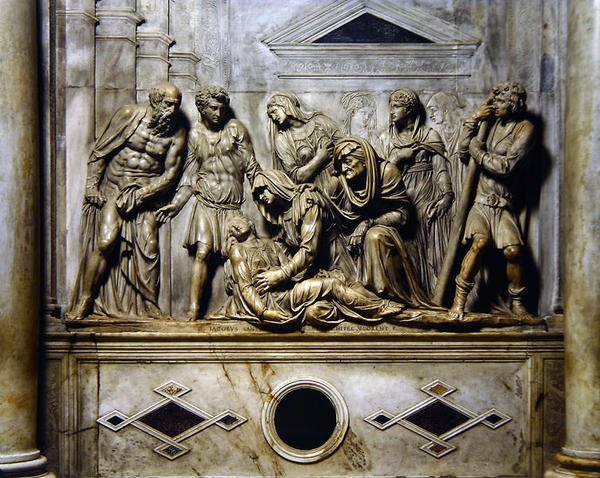 Auferstehung eines ertrunkenen Mädchens von Jacopo Sansovino