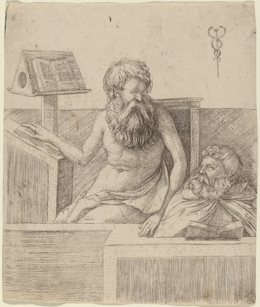 Zwei Philosophen, ca. 1509 von Jacopo de Barbari