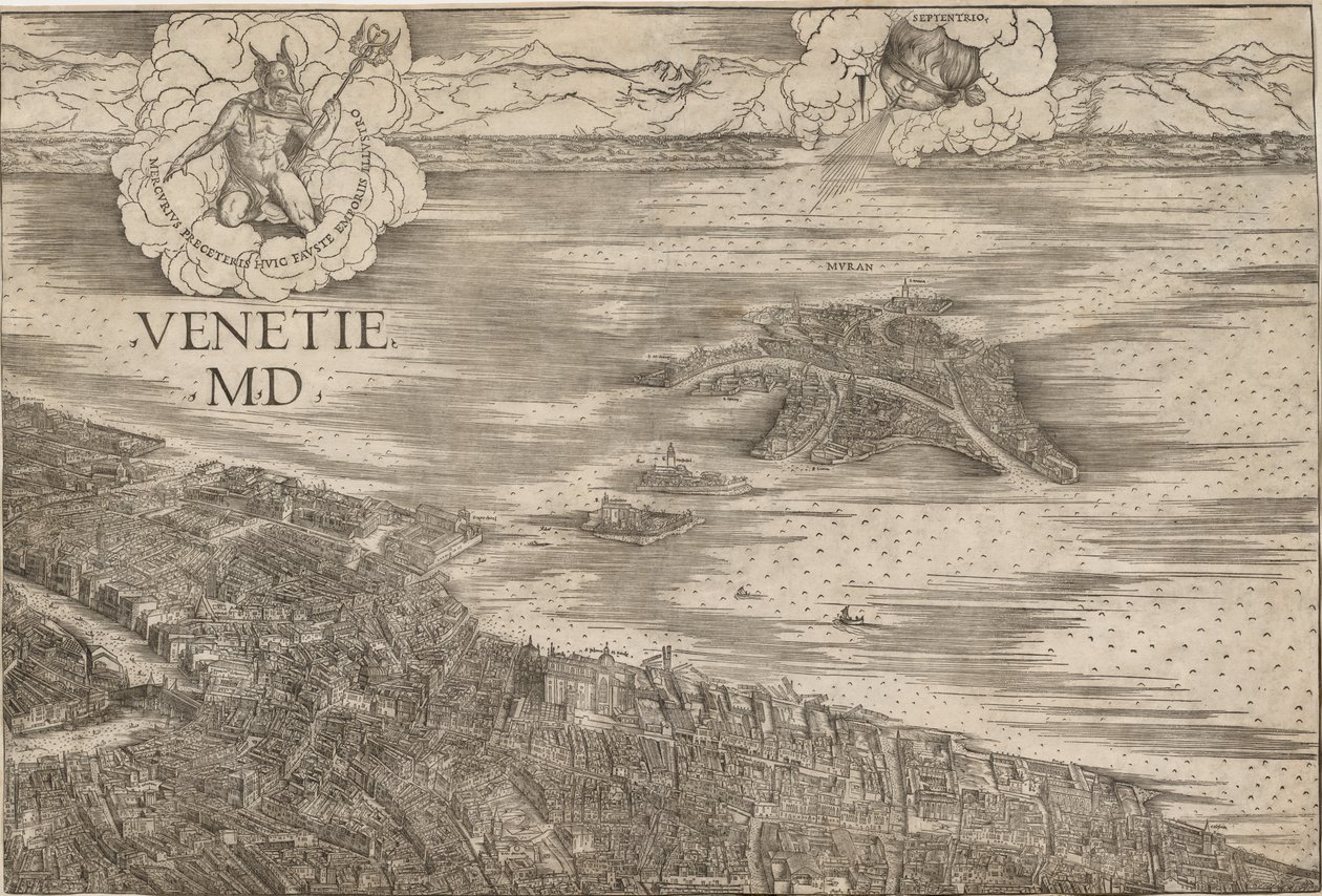 Ansicht von Venedig von Jacopo de