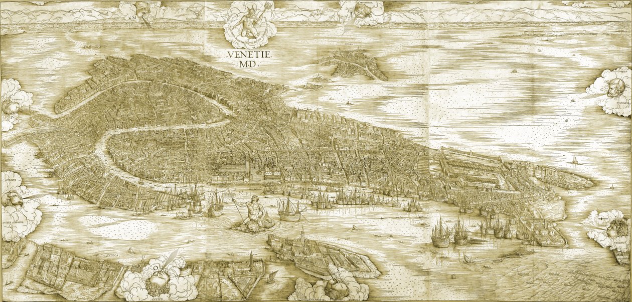 Ansicht von Venedig von Jacopo de