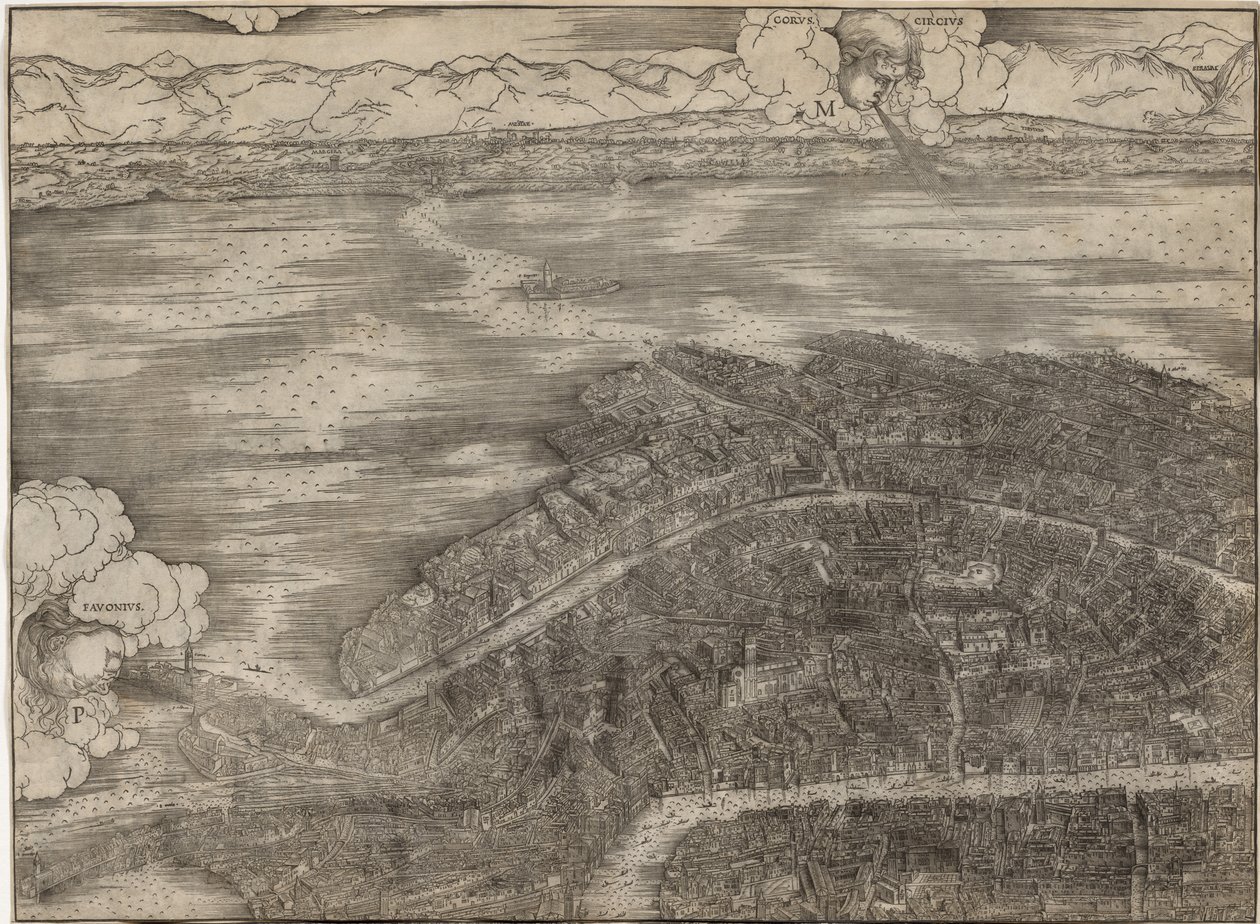 Ansicht von Venedig von Jacopo de