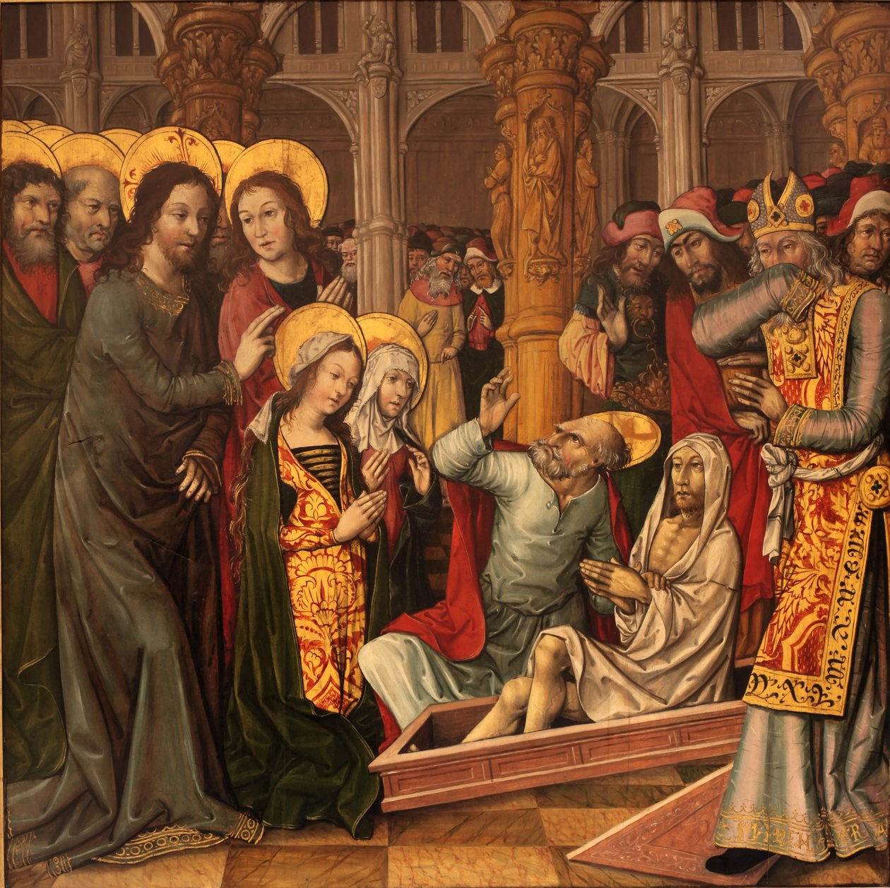 Die Auferstehung des Lazarus von Jacquelin de Montluçon