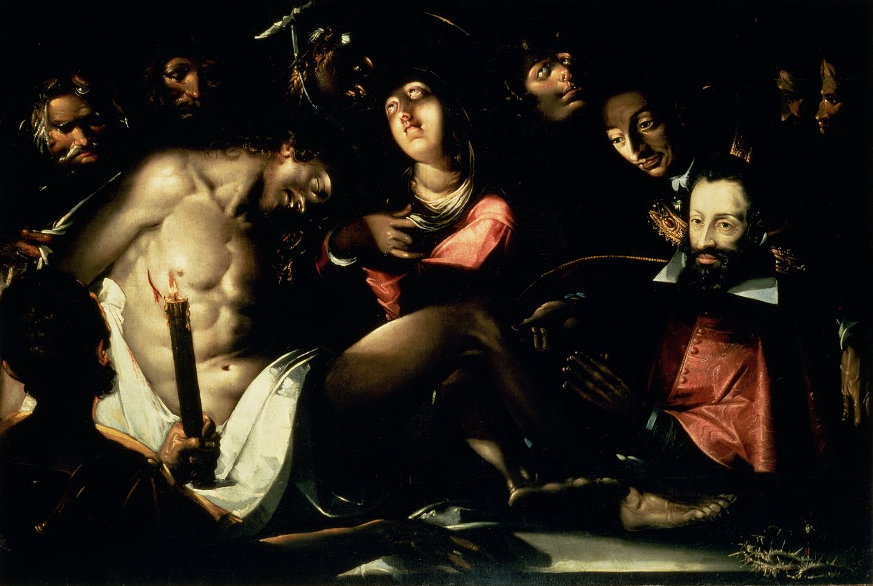 Die Beweinung Christi, ca. 1616 von Jacques Bellange