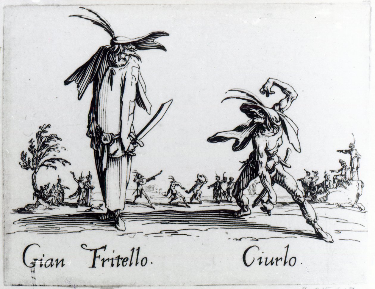 I Balli de Spessanei, oder Le Grande Chasse von Jacques Callot