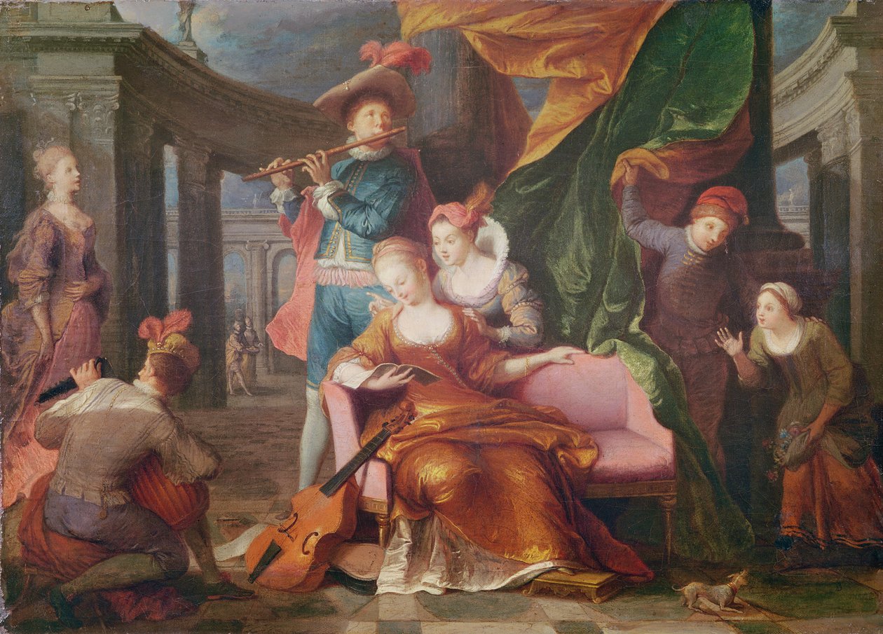 Musik von Jacques Francois Courtin