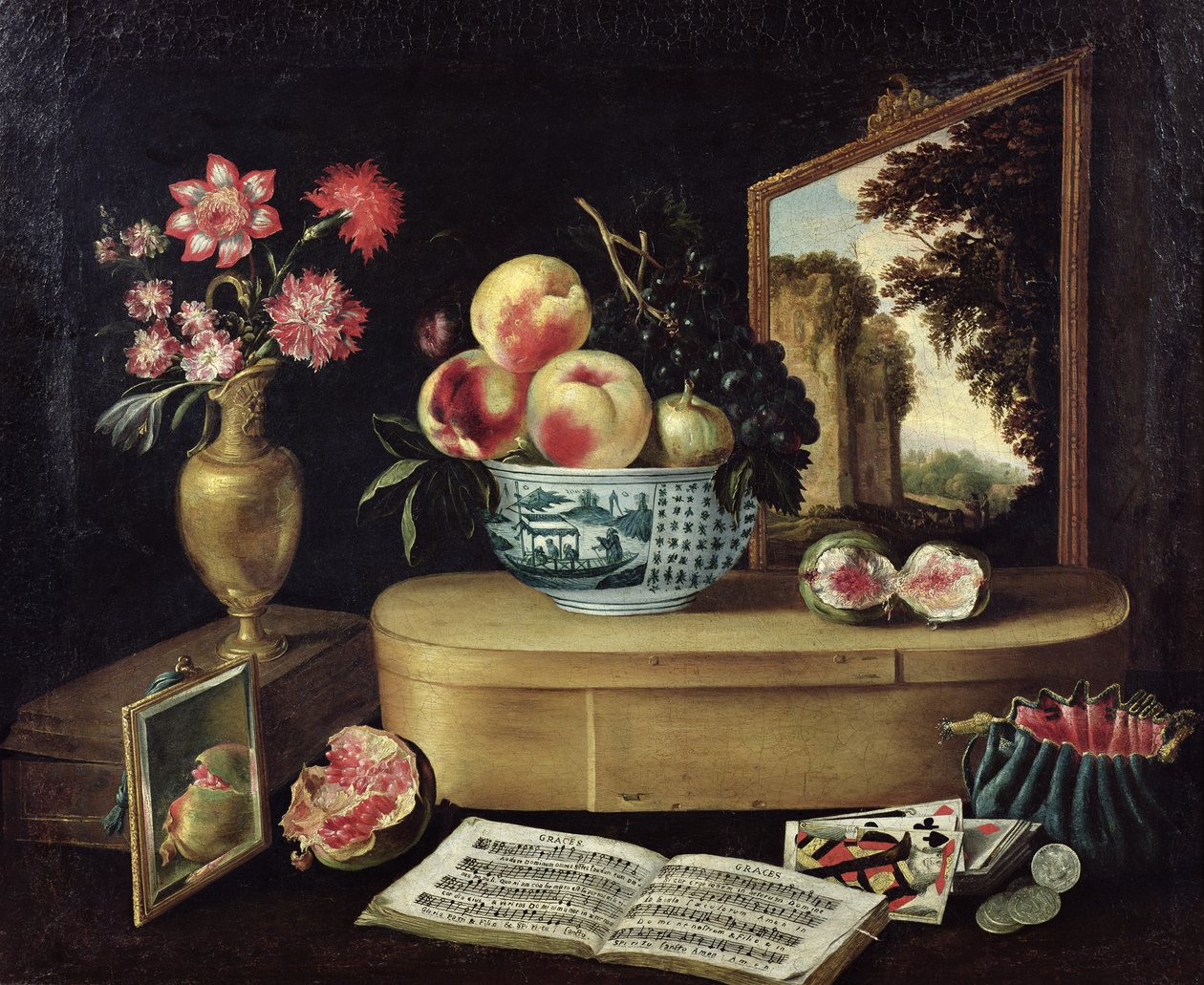 Die fünf Sinne, 1638 von Jacques Linard