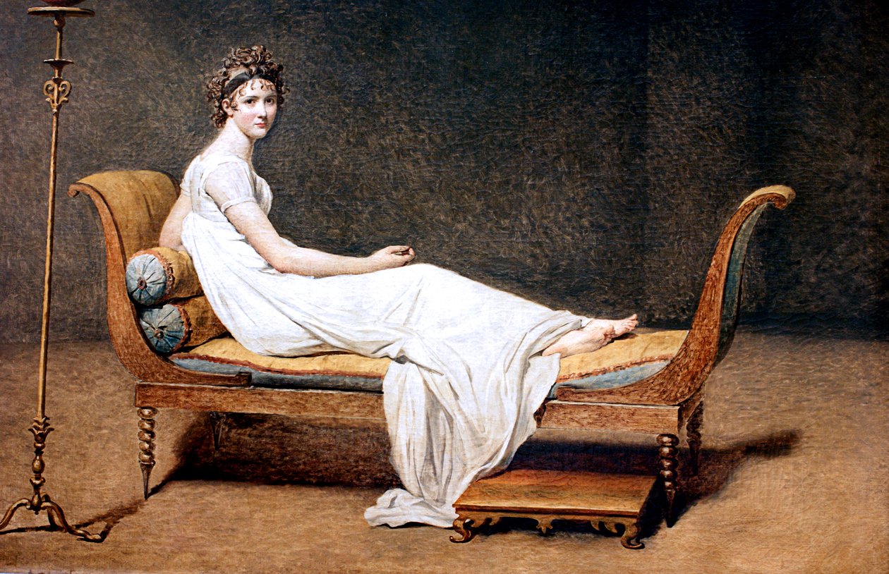 Madame Récamier von Jacques Louis David