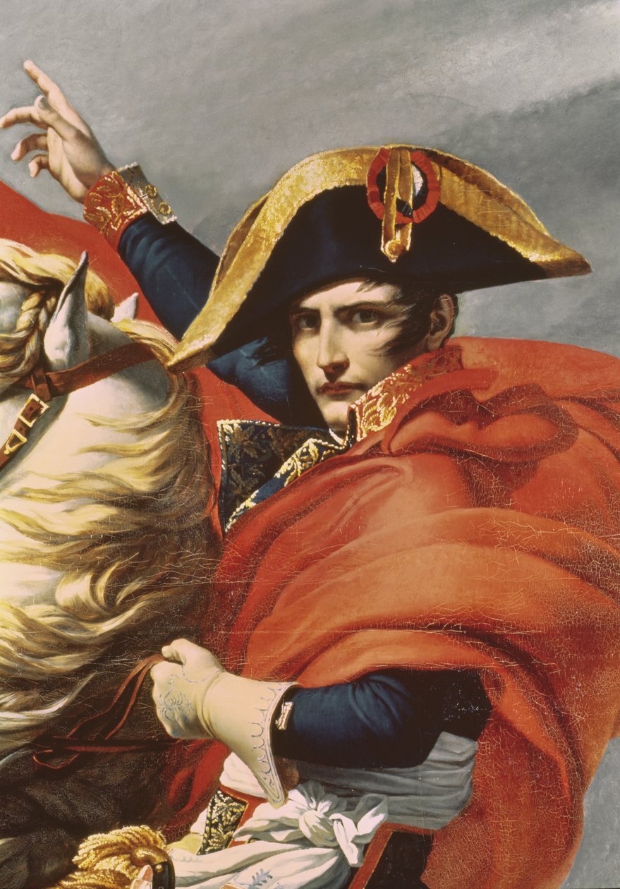 Napoleon (1769-1821) überquert die Alpen am 20. Mai 1800, 1802 von Jacques Louis David