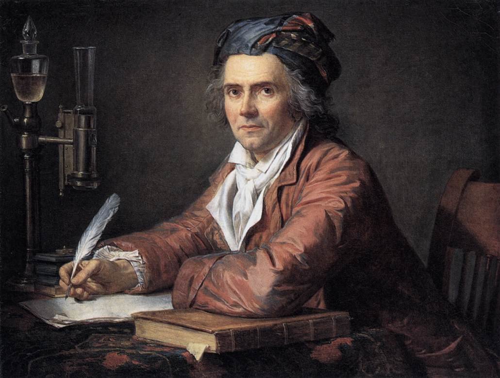 Porträt von Doktor Alphonse Leroy von Jacques Louis David