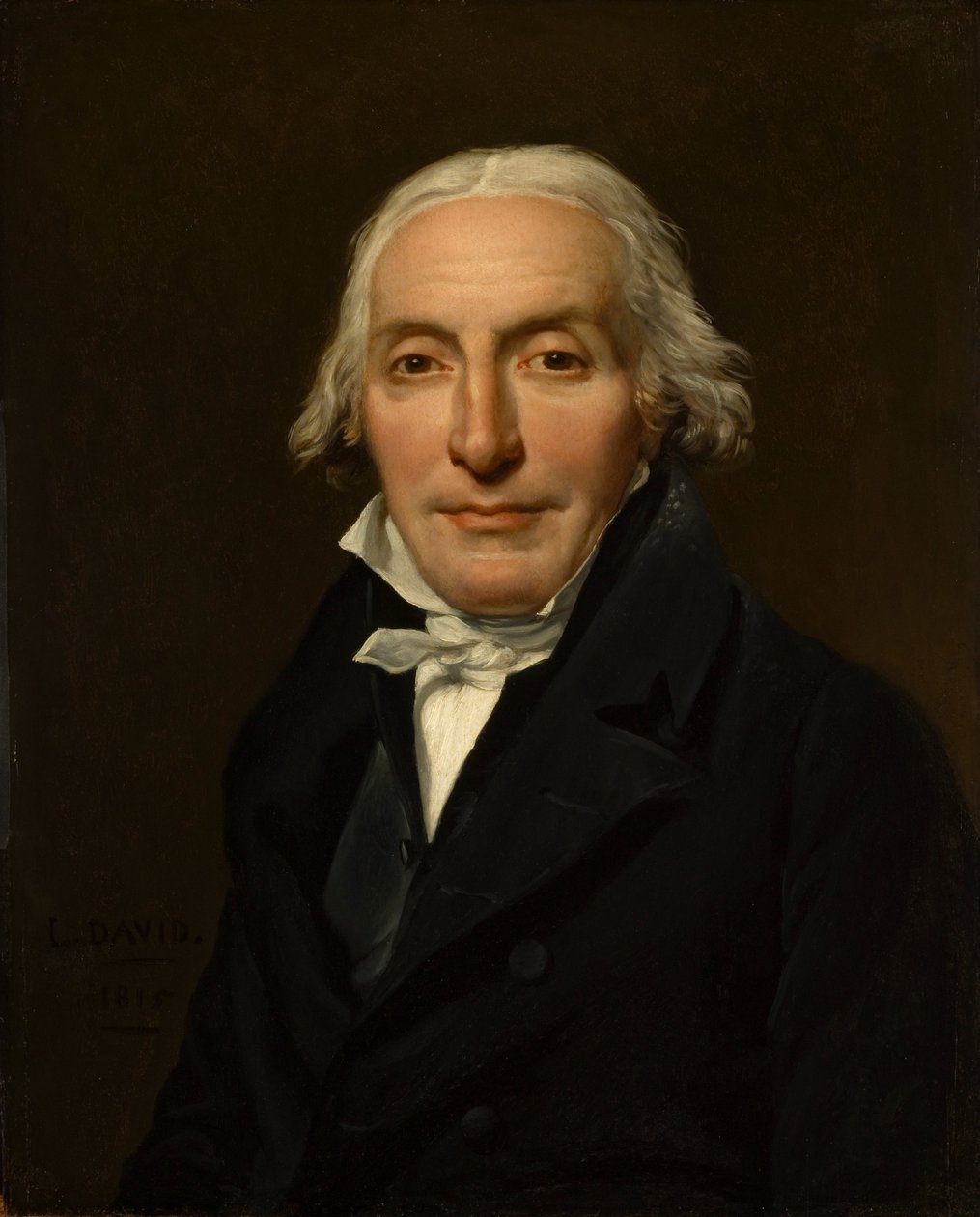 Porträt von Jean-Pierre Delahaye von Jacques Louis David