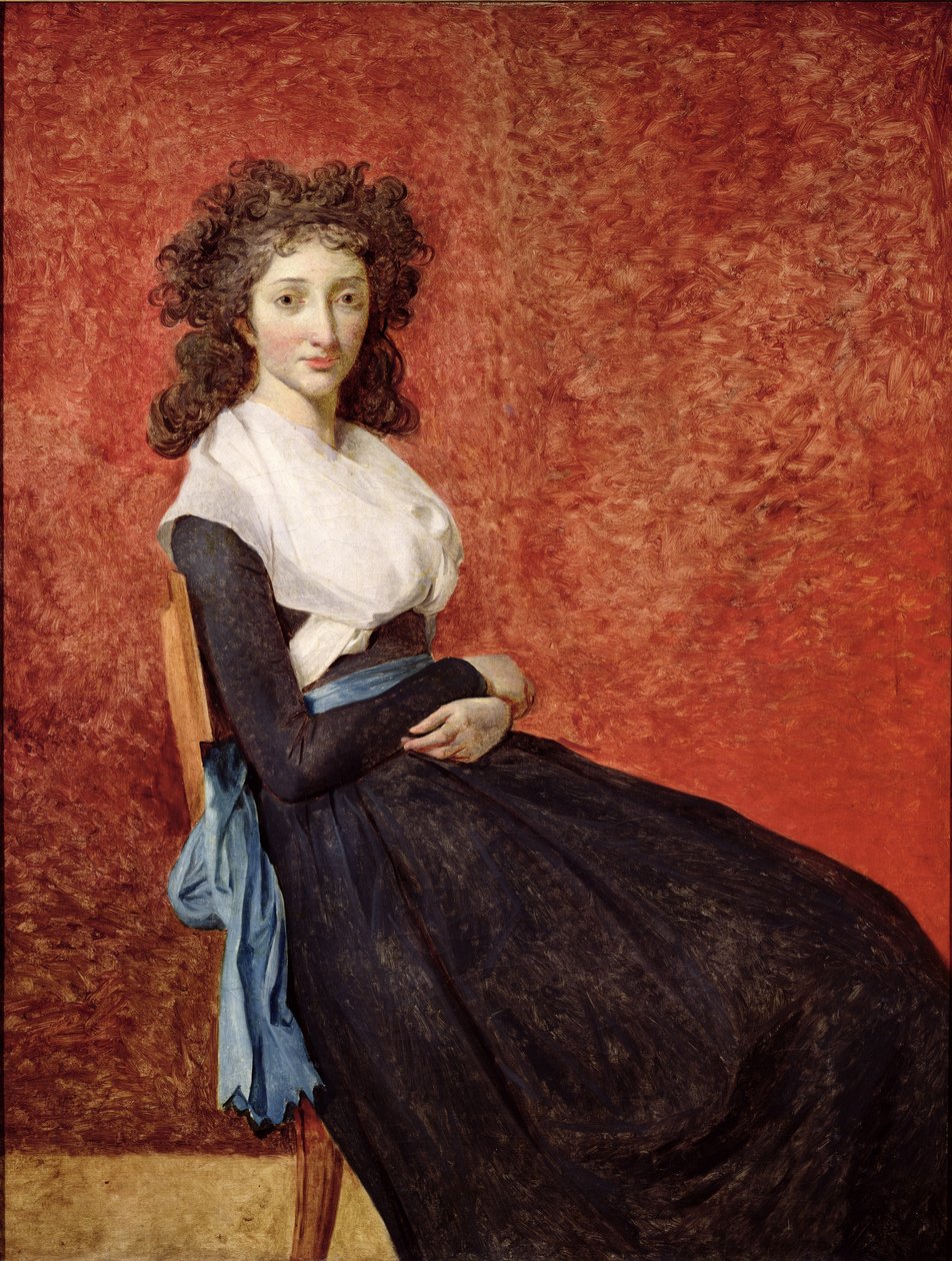 Porträt von Madame Charles-Louis Trudaine (1769-1802) ca. 1791-92 von Jacques Louis David