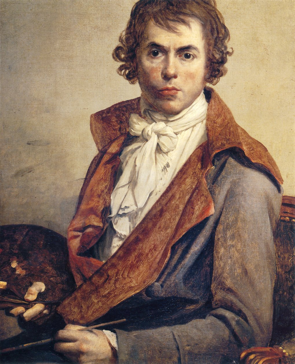 Selbstporträt von Jacques Louis David