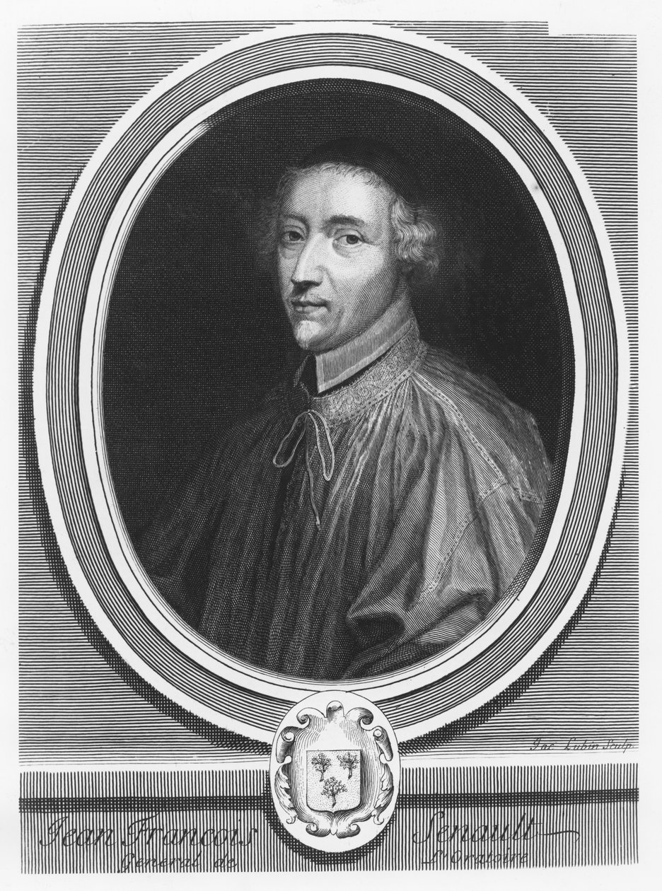 Porträt von Jean-François Senault von Jacques Lubin