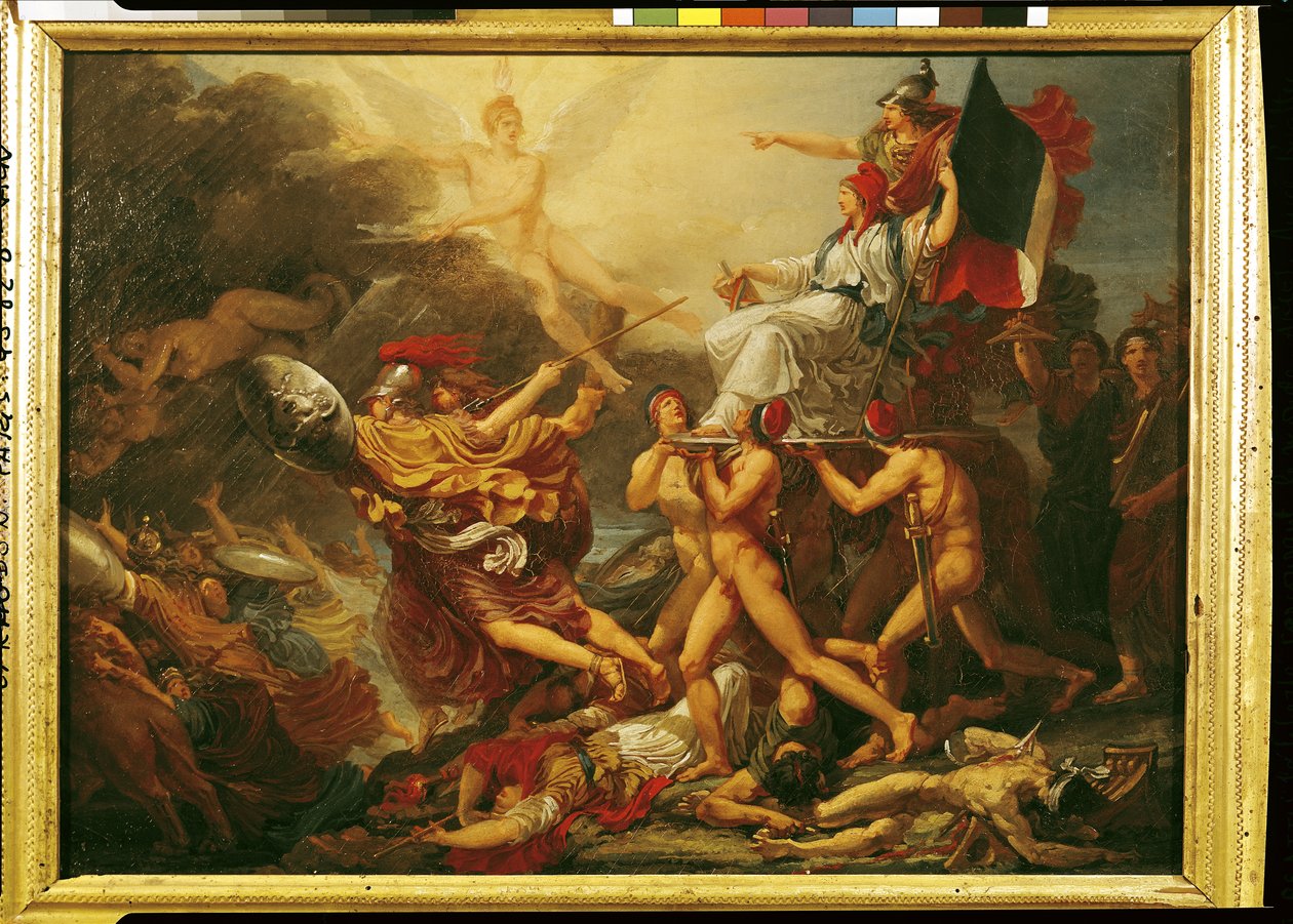 Freiheit reist um die Welt, 1798 von Jacques Reattu