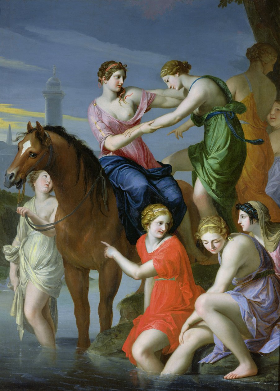 Clelia überquert den Tiber von Jacques Stella