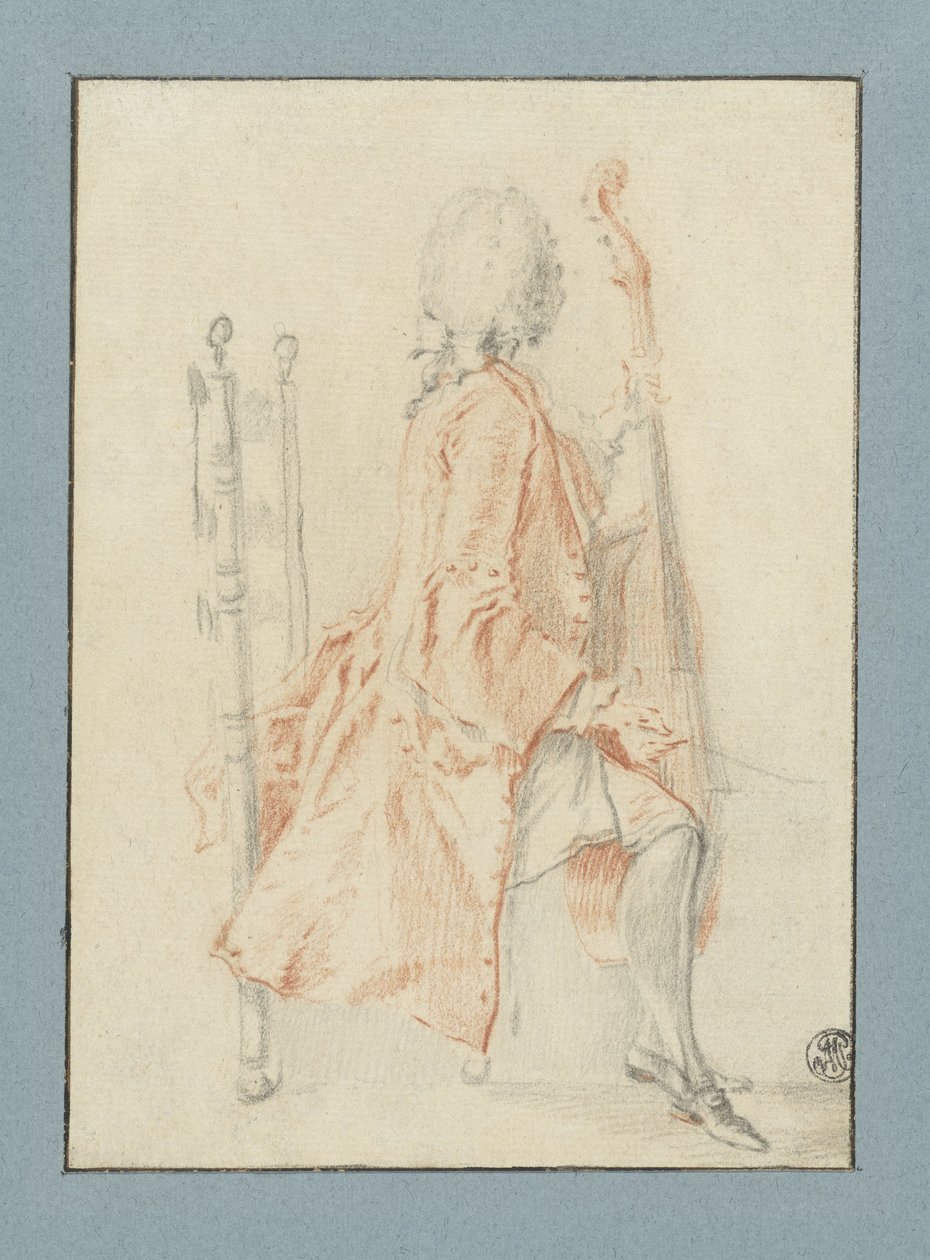 Gambenspieler von Jacques André Portail